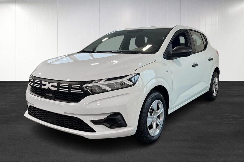 Vit Ny 2024 Dacia Sandero Halvkombi | 184 990 kr (Marknadspris) - Bild 1/4
