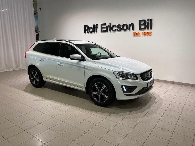 Vit Begagnad 2017 Volvo XC60 R-Design SUV | 269 500 kr (Bra pris) - Bild 1/4