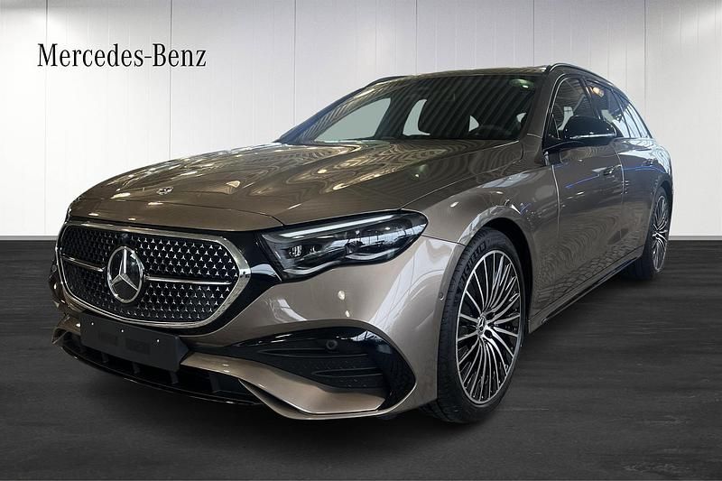 Ny Mercedes E300 AMG line 326 HK (239 kW) 2026 Svart Kombi