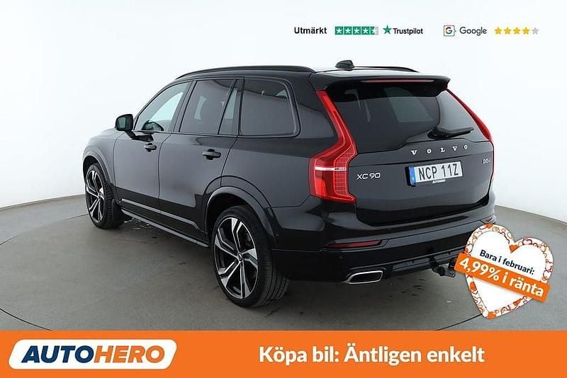 Begagnad Volvo XC90 R-Design 249 HK (183 kW) 2020 Svart SUV