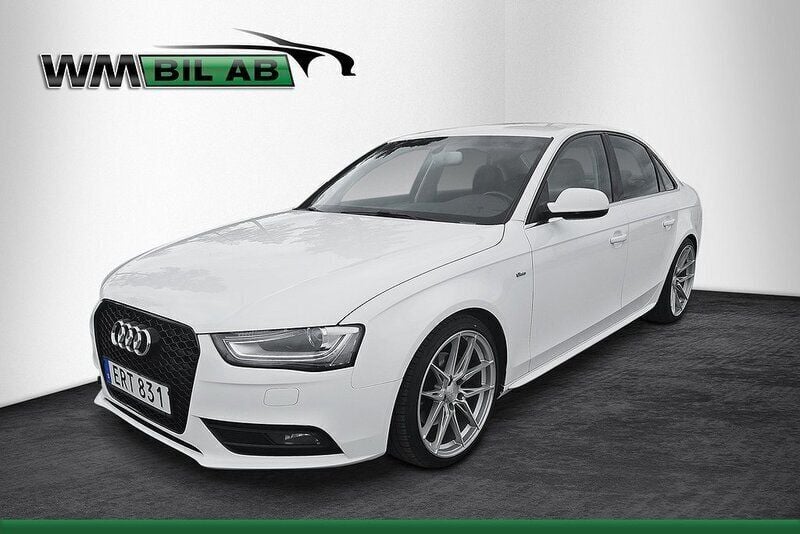 Vit Begagnad 2012 Audi A4 Sedan | 119 000 kr (Lite dyr) - Bild 1/4