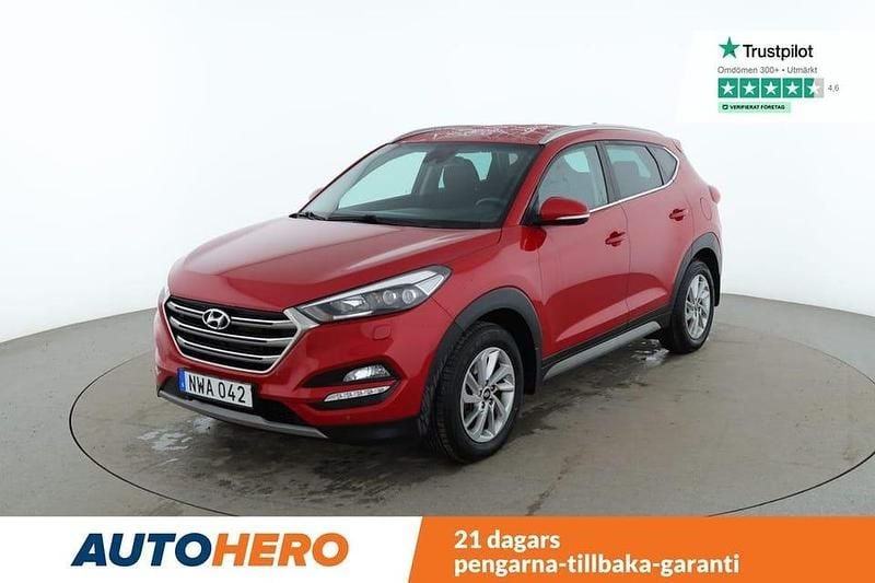 Röd Begagnad 2017 Hyundai Tucson SUV | 177 000 kr (Marknadspris) - Bild 1/4