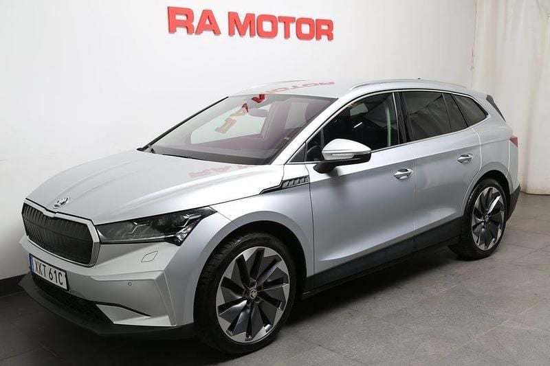 Silver Begagnad 2021 Skoda Enyaq iV SUV | 319 900 kr (Bra pris) - Bild 1/3