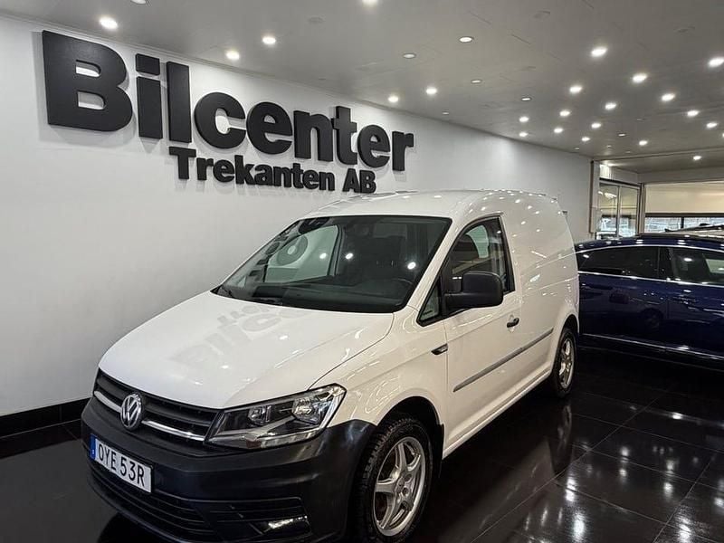 Begagnad VW Caddy 102 HK (75 kW) 2020 Vit Minibuss