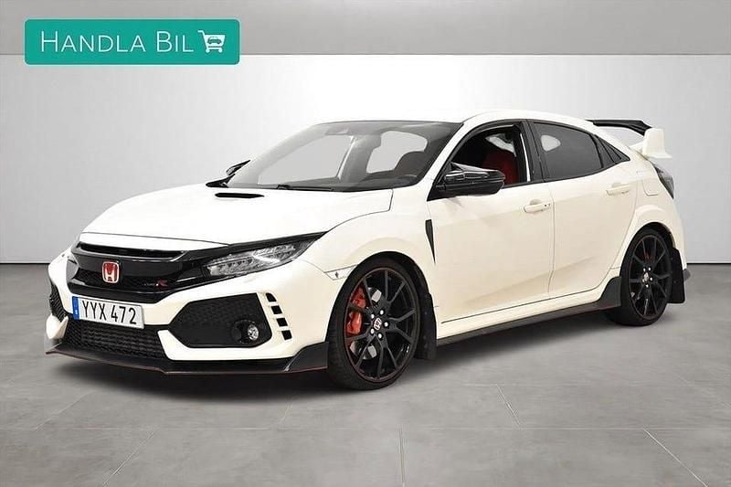 Vit Begagnad 2017 Honda Civic Type R Halvkombi | 299 900 kr (Marknadspris) - Bild 1/4