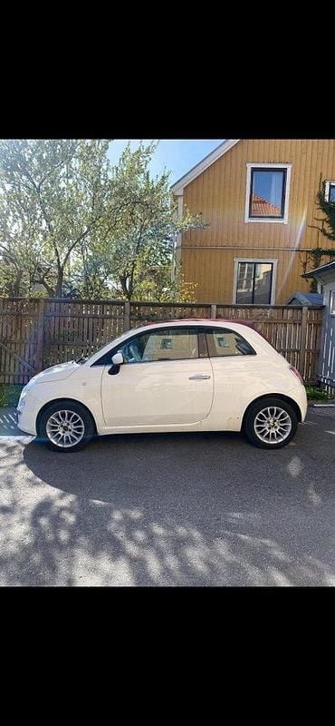 Vit Begagnad 2014 Fiat 500C Cab | 70 000 kr (Bra pris) - Bild 1/4