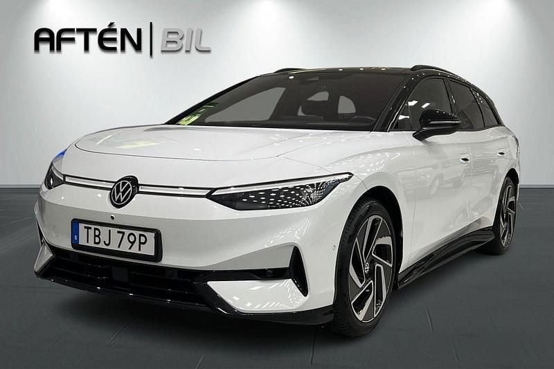 Vit Begagnad 2024 VW ID.7 Pro Sedan | 649 800 kr - Bild 1/3