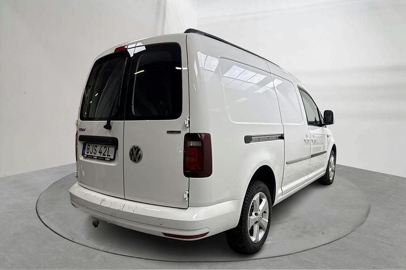 Begagnad VW Caddy Maxi 150 HK (110 kW) 2019 Vit Minibuss