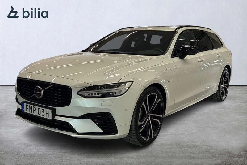 Vit Begagnad 2024 Volvo V90 Ultra Kombi | 579 900 kr - Bild 1/3