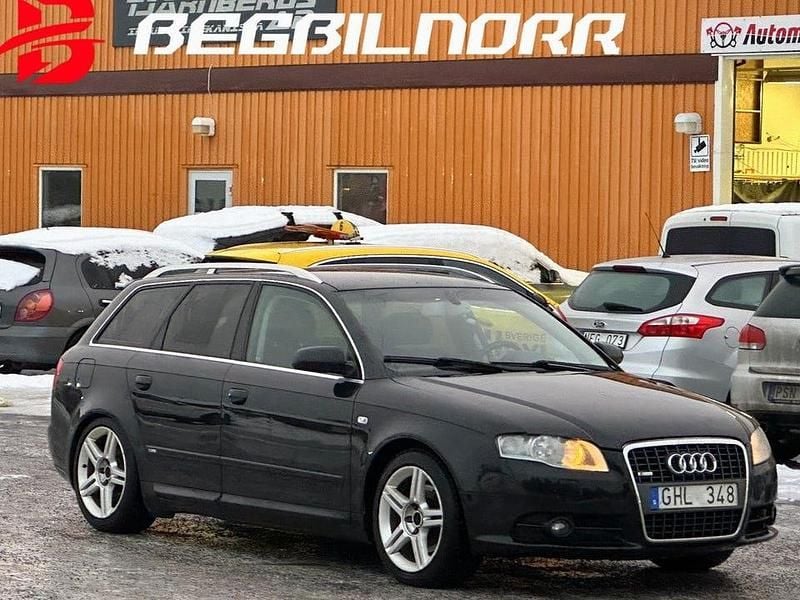 Svart Begagnad 2008 Audi A4 Kombi | 49 800 kr (Marknadspris) - Bild 1/4