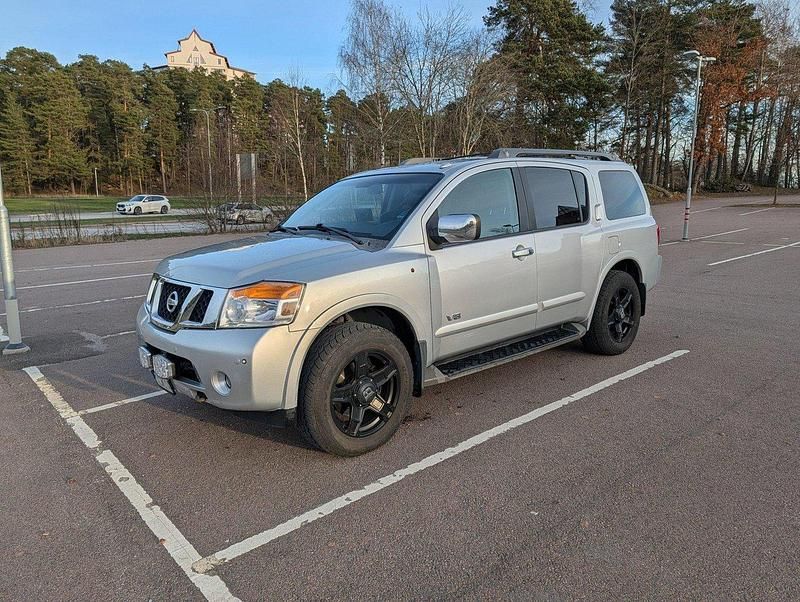 Silver Begagnad 2008 Nissan Armada SUV | 78 000 kr - Bild 1/4