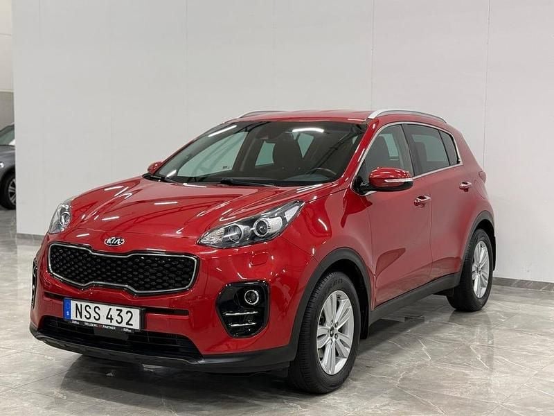 Begagnad Kia Sportage Advance 141 HK (103 kW) 2017 Röd SUV
