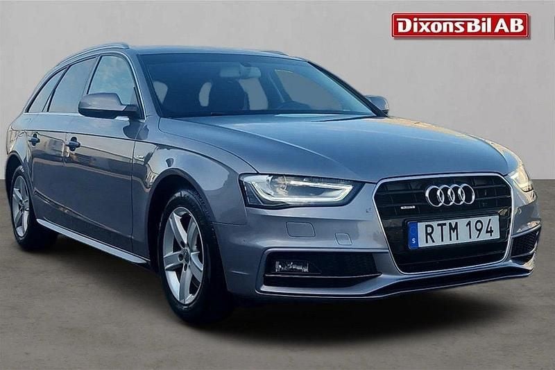 Grå Begagnad 2015 Audi A4 S-Line Kombi | 135 000 kr (Marknadspris) - Bild 1/4