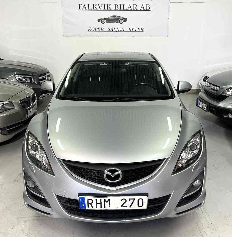 Grå Begagnad 2010 Mazda 6 Inclusive Halvkombi | 47 900 kr (Marknadspris) - Bild 1/4