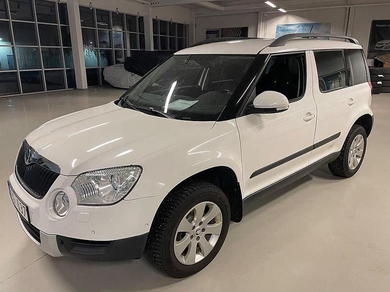 Vit Begagnad 2012 Skoda Yeti Experience SUV | 54 900 kr (Bra pris) - Bild 1/4