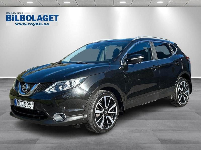 Svart Begagnad 2014 Nissan Qashqai SUV | 129 800 kr (Lite dyr) - Bild 1/4