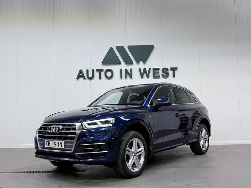 Begagnad Audi Q5 S-Line 231 HK (169 kW) 2019 Blå SUV
