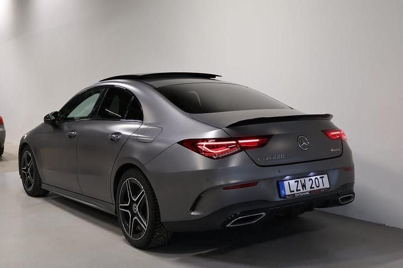 Begagnad Mercedes CLA220 AMG line 190 HK (139 kW) 2019 Grå Sedan