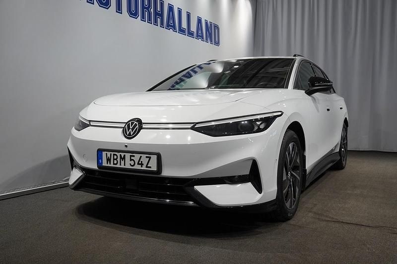 Begagnad VW ID.7 Pro 210 kW (286 HK) 2025 Vit Kombi