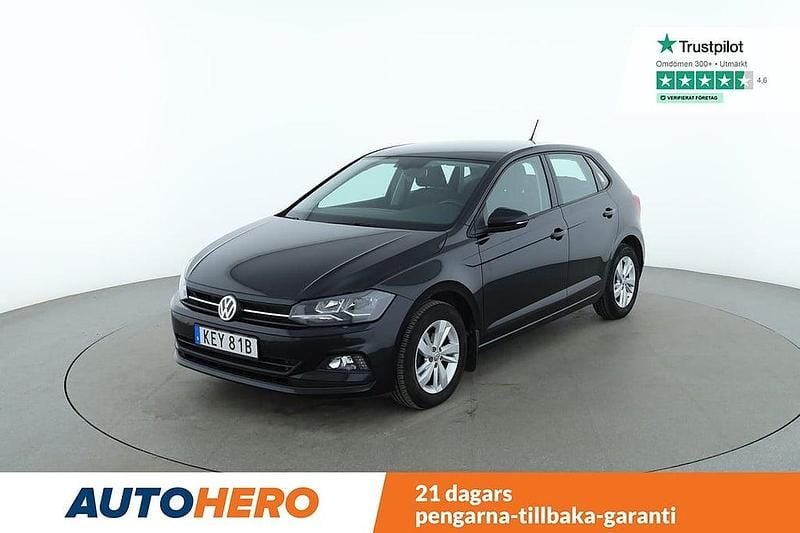 Svart Begagnad 2020 VW Polo Halvkombi | 167 000 kr (Marknadspris) - Bild 1/4