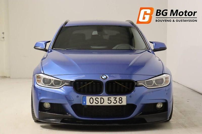 Begagnad BMW 320 M Sport 184 HK (135 kW) 2014 Blå Kombi