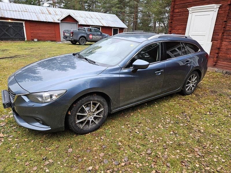 Blå Begagnad 2013 Mazda 6 Kombi | 55 000 kr (Bra pris) - Bild 1/2