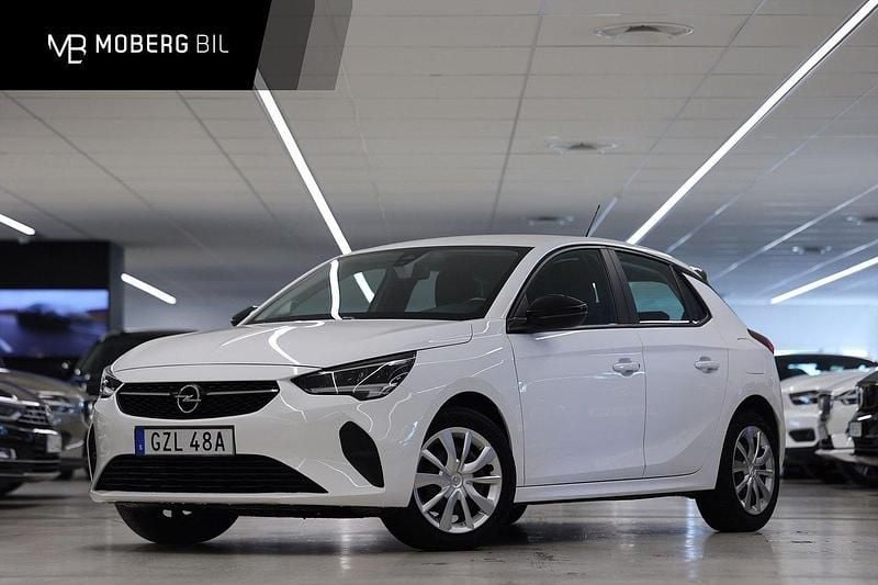 Vit Begagnad 2020 Opel Corsa Halvkombi | 169 900 kr (Lite dyr) - Bild 1/3