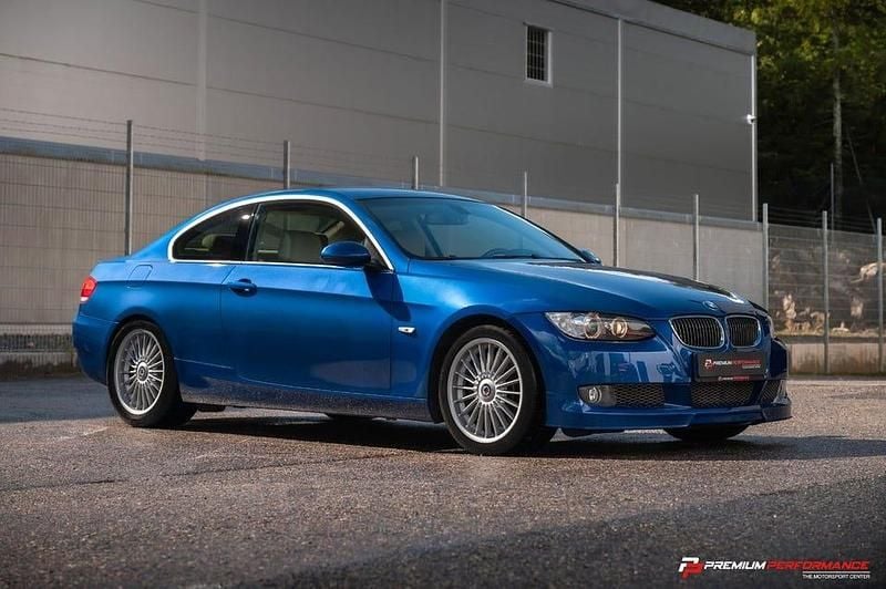 Begagnad Alpina B3 361 HK (265 kW) 2008 Blå (montegoblau metallic) Sportkupé