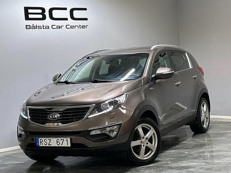 Brun Begagnad 2011 Kia Sportage SUV | 89 900 kr (Bra pris) - Bild 1/3