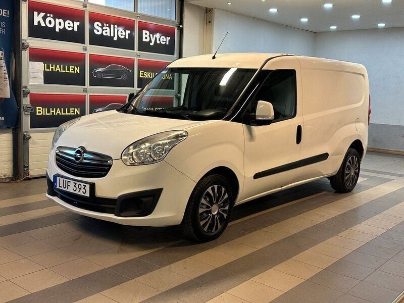 Vit Begagnad 2015 Opel Combo Eco Minibuss | 59 900 kr (Marknadspris) - Bild 1/4