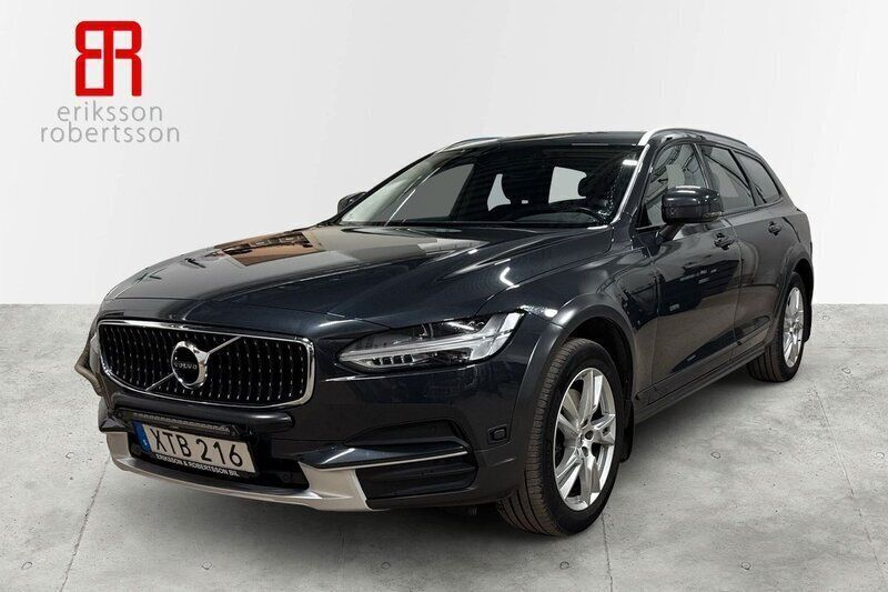 Grå Begagnad 2019 Volvo V90 CC Momentum Kombi | 329 900 kr (Marknadspris) - Bild 1/4