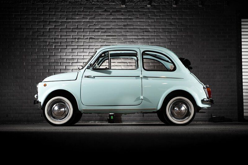 Begagnad Fiat 500 15 HK (11 kW) 1964 Ljusblå Cab