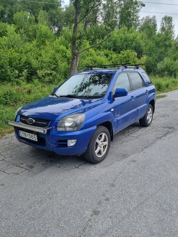 Blå Begagnad 2008 Kia Sportage SUV | 25 000 kr (Superpris) - Bild 1/4