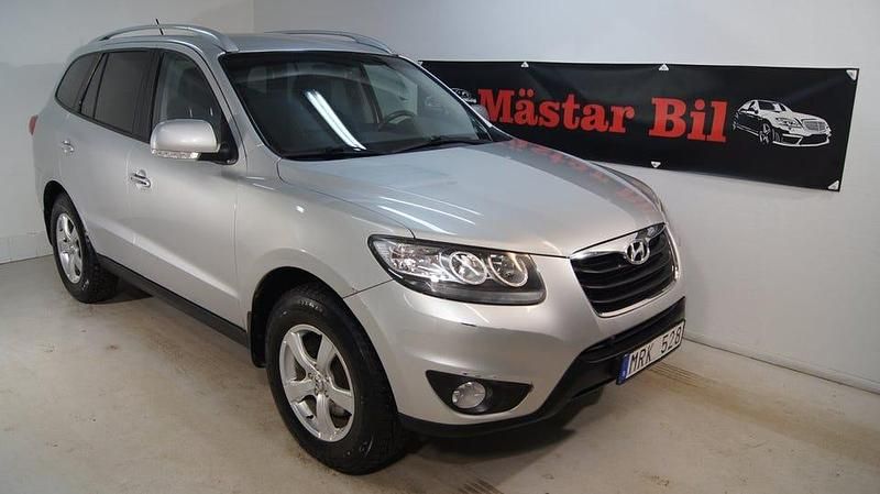 Silver Begagnad 2011 Hyundai Santa Fe SUV | 79 900 kr (Bra pris) - Bild 1/4