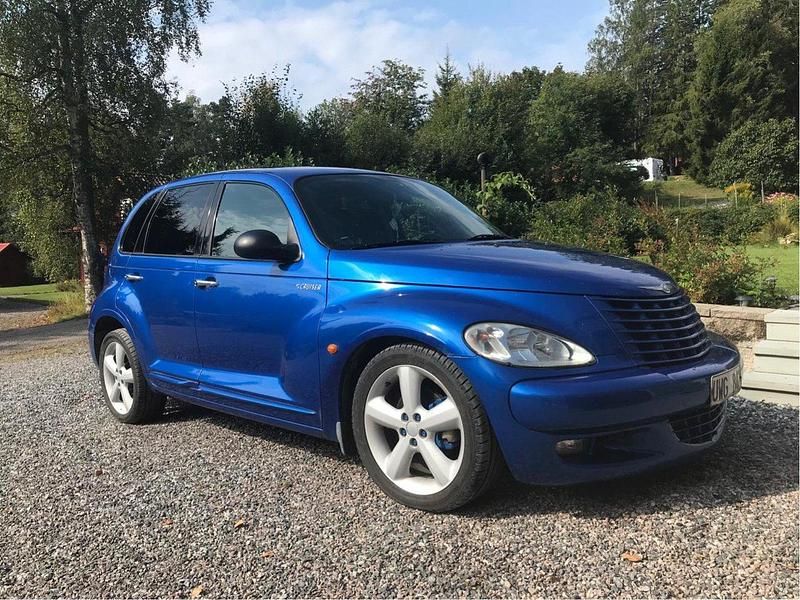 Blå Begagnad 2004 Chrysler PT Cruiser Halvkombi | 34 900 kr (Lite dyr) - Bild 1/4
