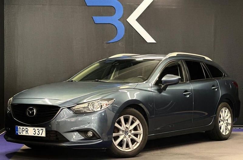 Begagnad Mazda 6 150 HK (110 kW) 2012 Blå Kombi