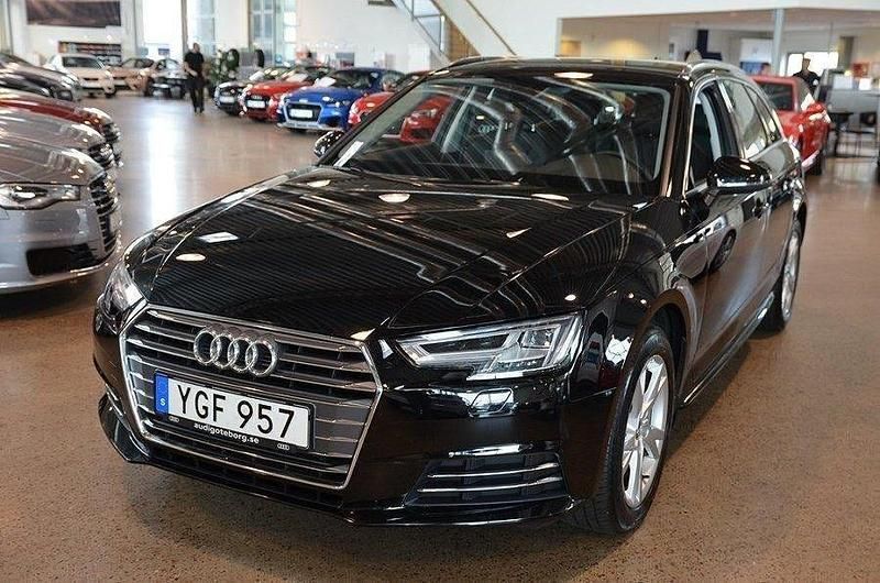 Begagnad Audi A4 Proline 190 HK (139 kW) 2017 Svart Kombi
