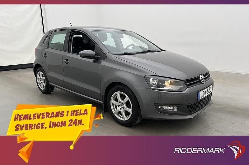 Begagnad VW Polo 86 HK (63 kW) 2010 Mgrå Halvkombi