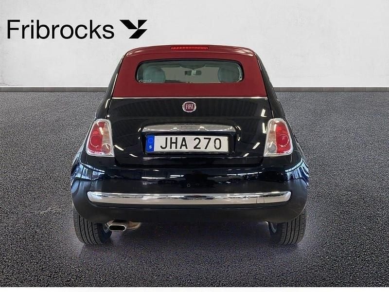 Begagnad Fiat 500C 69 HK (50 kW) 2013 Svart Cab