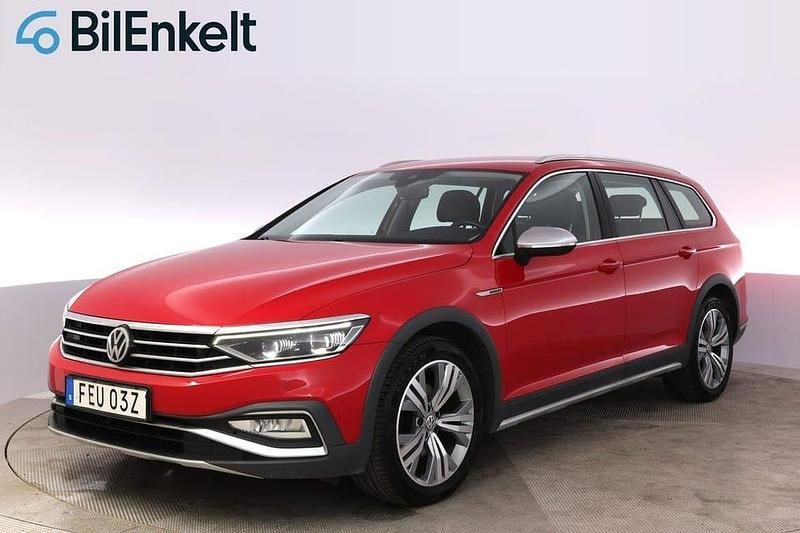 Begagnad VW Passat Alltrack 192 HK (141 kW) 2020 Röd Kombi