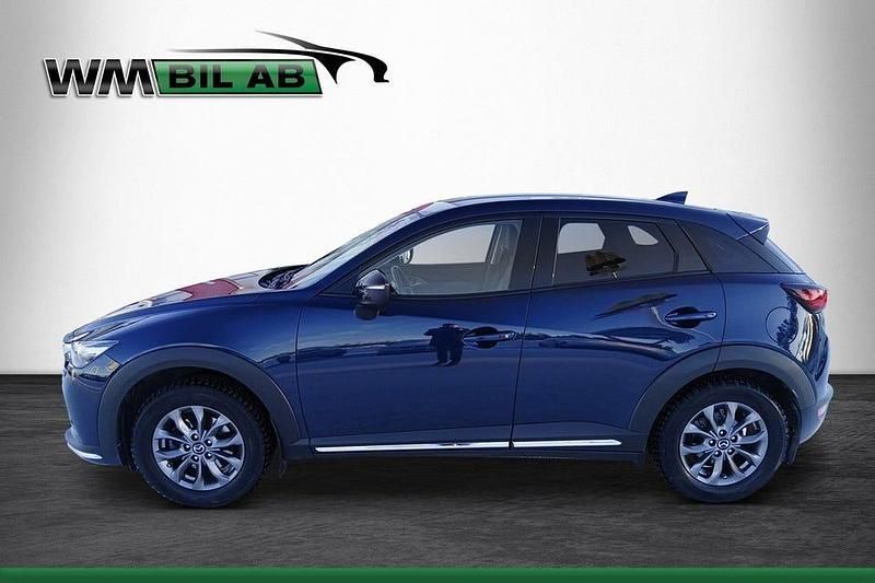 Begagnad Mazda CX-3 Optimum 150 HK (110 kW) 2019 Blå SUV