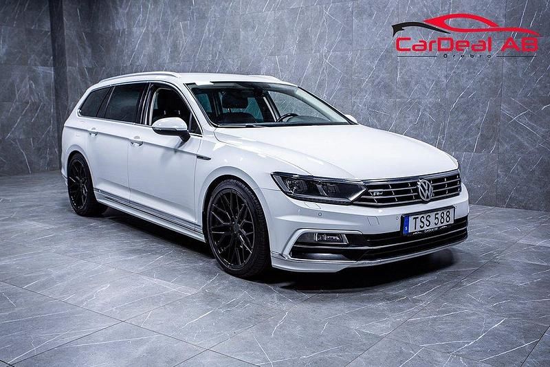Vit Begagnad 2016 VW Passat GT Kombi | 159 800 kr (Marknadspris) - Bild 1/4