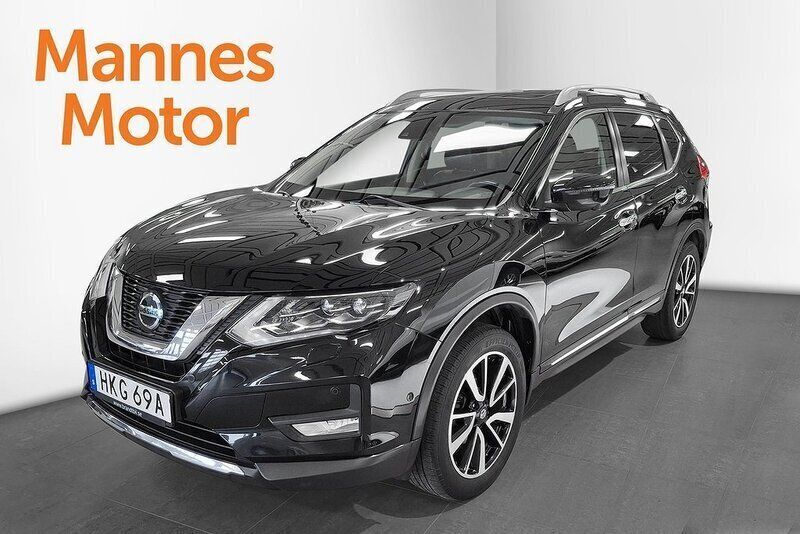 Svart Begagnad 2019 Nissan X-Trail SUV | 219 900 kr (Marknadspris) - Bild 1/4