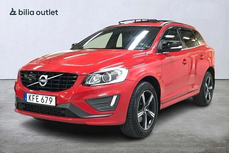 Röd Begagnad 2016 Volvo XC60 R-Design SUV | 209 900 kr (Dyr) - Bild 1/3