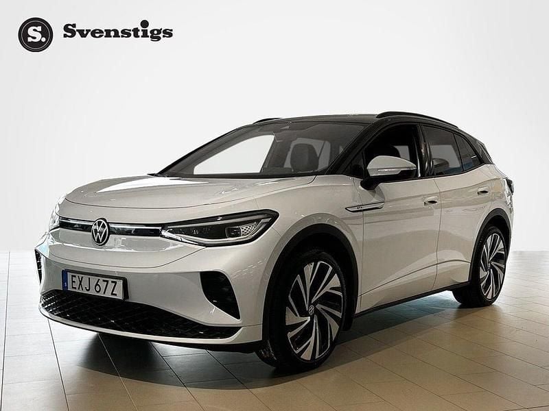 Vit Begagnad 2021 VW ID.4 GTX SUV | 289 000 kr (Superpris) - Bild 1/4