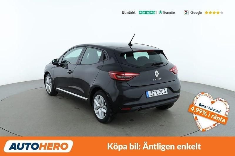 Begagnad Renault Clio V Intens 91 HK (66 kW) 2021 Svart Halvkombi
