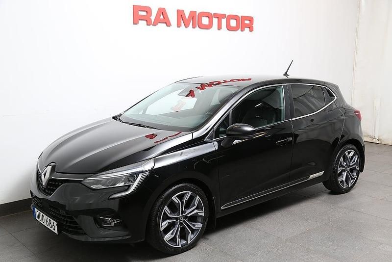 Svart Begagnad 2019 Renault Clio V Intens Halvkombi | 129 900 kr (Marknadspris) - Bild 1/3