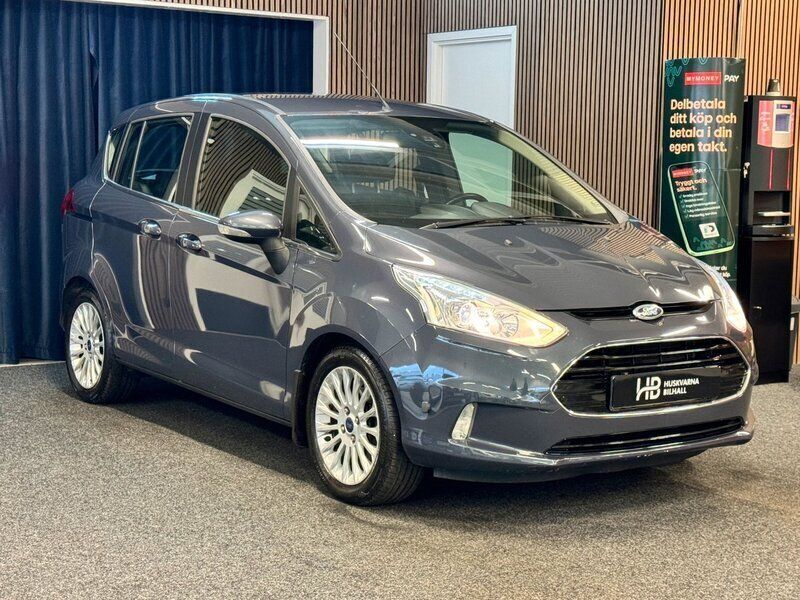 Grå Begagnad 2014 Ford B-MAX Minibuss | 69 900 kr (Marknadspris) - Bild 1/4