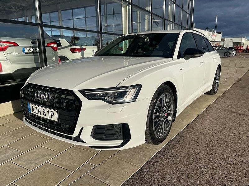 Vit Begagnad 2022 Audi A6 Comfort Kombi | 489 900 kr (Lite dyr) - Bild 1/4