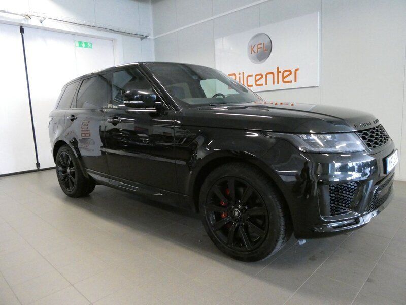 Svart Begagnad 2020 Land Rover Range Rover Sport HSE Dynamic SUV | 579 900 kr (Bra pris) - Bild 1/3